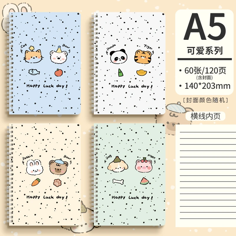 Perforated-page notebook additional detail