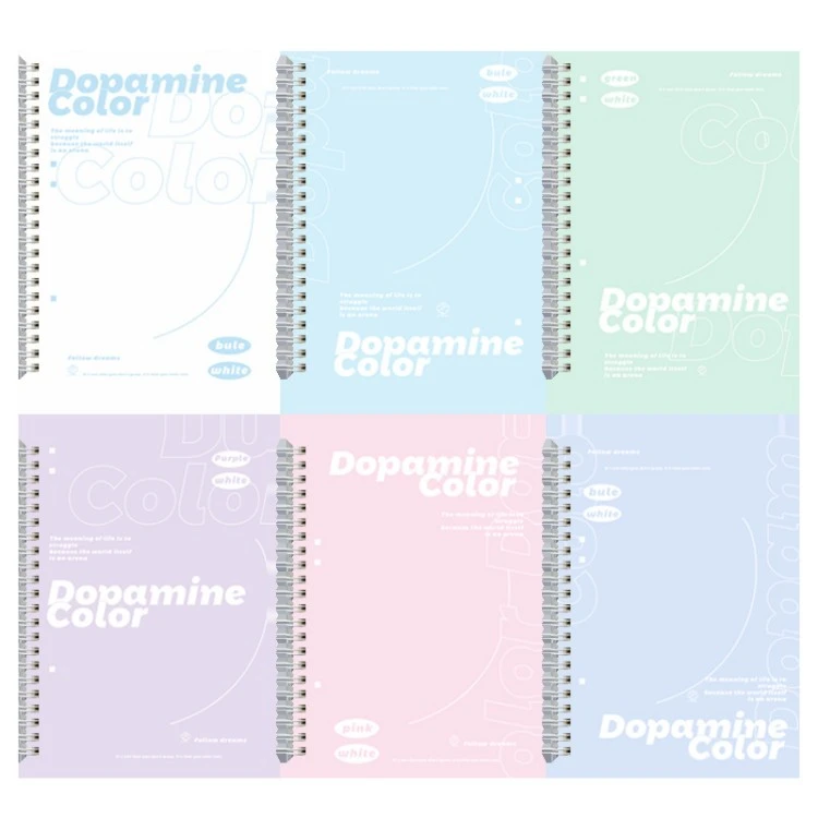 JOYPAPER Colorful Spiral Notebooks